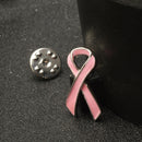 Pink Breast Cancer Awareness Charity Ribbon Clothing Accessory Brooch Pins