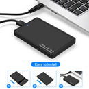 2.5 inch USB3.0 SuperSpeed HDD Case Tool Free UASP Hard Drive Enclosure