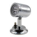LED Interior Reading Swivel Bunk Light 12V Caravan Boat Polished Stainless