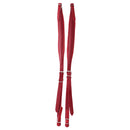 2 Pieces Red PU Leather Accordion Shoulder Strap Musical Instrument Accessories