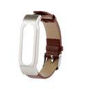 Set Of Anti Lost Design PU Leather Replacement Wristband With Box & Tool FIT FOR Mi Band 1S 1