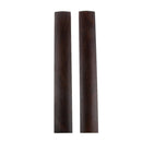 A Pair of Elegant Black Catalpa Wooden Paperweights for Chinese Calligraphy Sumi Drawing