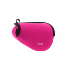 Neoprene Camera Protect Case Bag Cover For Sony A6000 16-50mm Lens Pink