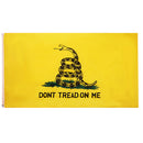 35x59inch Gadsden American Revolution Flag Gadsden State Flag Yellow Black