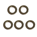 5pcs M4 DIN127 Titanium Alloy Screws Cushion Allen Key Bolt Pad Fastener