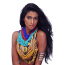 Women Long Straight Black Wig Heat Resistant Synthetic Wigs Party Cosplay