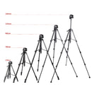 Professional Aluminium Travel Tripod Pan Head for Canon Nikon DSLR Camera