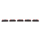 10Pcs Right Angle Speaker Terminal Clip Connector 4 Positions Audio Cable Push Button Type