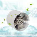 Metal Inline Duct Fan Booster Exhaust Blower Air Cooling Filter Vent 220V 25W 30-35dB