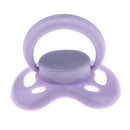 Cute Cartoon Dummy Pacifier & Magnet Set Baby Doll Supplies for Reborn Newborn Doll Purple