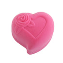 Romantic Rose Heart Wedding Ring Storage Box Brooch Necklace Jewelry Case