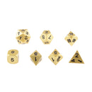 7pcs/Set TRPG Games Dungeons & Dragons D4-D20 Multi-sided Dices Color