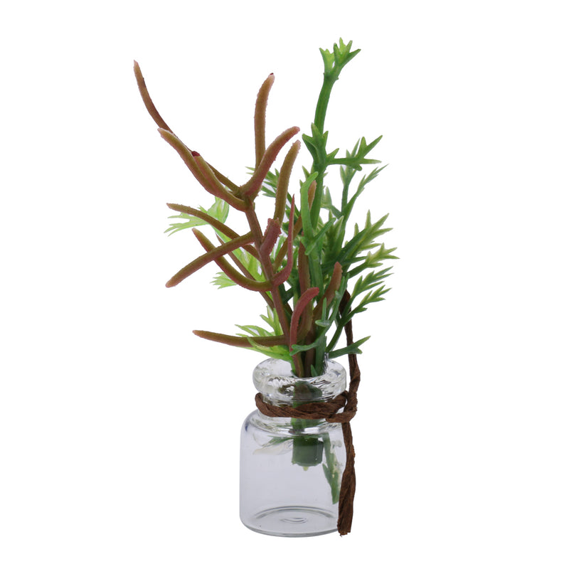 1/12 Miniature Resin Potted Plants Dollhouse Room Garden Decor Accessory