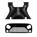 1/10 RC Car Truck Body Parts Air Inlet Grille Front Face&Engine Hood for RC4WD D90