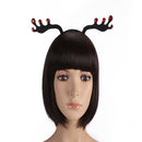 Christmas Hairbands Rhinestone Felt Rhinestone Deer Horn Antler Shape Headbands