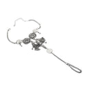 Women Ankle Bracelets Vintage Coins Flower Tassel Water Drop Anklets Beach Foot Jewelry