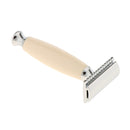 MenÂ’s Traditional Classic Double Edge Shaving Safety Shaver Wooden Handle