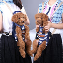 Pet Dog Adjustable Comfortable Outdoor Travel Carrier Puppy Pouch Cat Front Bag Back Pack With Legs Out Blue M