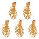 5pcs Women Retro Alloy Hair Clips Wedding Bride Hairpins Hair Beauty Tools E
