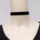 Womens Gothic Retro Lolita Choker Collar Necklace Black Velvet Jewelry Gift