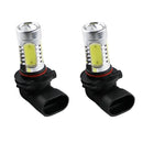2 Piece White 9005 COB 7.5W LED Headlight Fog Light Daylight Driving Bulbs