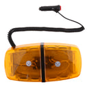 Roof Top 36 LED Flash Emergency Warning Mini Strobe Light Bar Amber