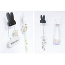 Pretty Rabbit Wall Mounted Hook MDF Material Hanger Home Organization Decor