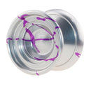 MAGICYOYO YOYO Ball Pro K8 Polished Alloy Yoyos Balls KK Bearing String Trick 1A, 3A, 5A kids Juggling Toy with Strings Silver