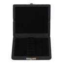 Oboe Reed Case PU Leathe Holder Oboe Reed Box for 6PCS Reeds 92 x 79 x 20mm