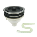 Salon Shampoo Bowl Backwash Sink Hair Strainer Deep Waste Basket + 70cm Pipe