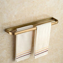 Brass Wall Mounted Towel Rack Rail Bar Heavy Duty Double Towel Bars