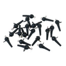 60Pcs/lot Safety Sleeves Rig Rings Fishing Terminal Rigs & Rolling Swivels
