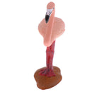 Simulation Wildlife Jungle Flamingo Bird Animal Model Action Figures Toys Kid Educational Toy Home Office Collectibles Decoration - C