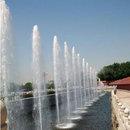 1'' DN25 Thread Brass Cascade Cedar Style Ice Tower Fountain Nozzle Head Garden Pond Water Fountain Sprayer