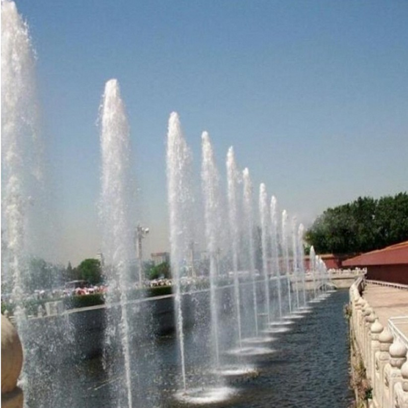 1'' DN25 Thread Brass Cascade Cedar Style Ice Tower Fountain Nozzle Head Garden Pond Water Fountain Sprayer