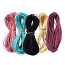 Set of 5PCS Flat Faux Suede Korean Velvets Cord String Jewelry DIY Making Lacing Beading Accessories 4