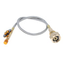 Camping Gas Stove Connection Valve Propane Cylinder Tank Hose Adapter 60cm