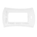 Handmade Acrylic Card Holder Driving License Holder Pattern Template Stencil 110x75mm