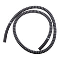 100cm 8mm Dia Rubber Double Braided Oil Fuel Gas Line Hose