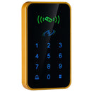Touch Keypad RFID Card Reader For Door Access Control Card Readers Golden
