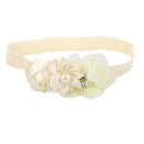 Ivory Flower Baby Girls Headband Photography Props Hair Band