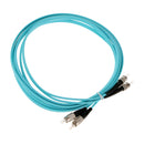 3Meters Multimode 10Gb Duplex Fiber Optic Cable(50/125) FC-ST OM3 Skyblue