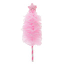16cm Christmas Cake Decoration Topper Pretty Pink Tulle Satr Birthday Merry Christmas Xmas Supply