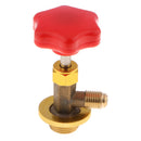 1pcs Low Pressure Dispensing Valve Bottle Opener 1/2 SAE Connector Air Conditioning Gas Bottle Can Tap for R134a