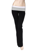 Women Girls Ladies Causual Household Pants Elastic Fitness Yoga Pants Black S