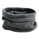 Trendy Polar Fleece Neck Warmer Comfy Snood Scarf Ski Motorbike Mask Darkgray