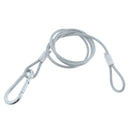 Safety Cables 110lb Load Capacity 31'' Stainless Steel Security Rope for Stage Light Party Lights DJ Light Projector Light