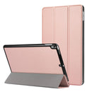 Protective Foldable Leather Case Cover for iPad Pro 10.5 (2017) Tablet PC Rose Gold