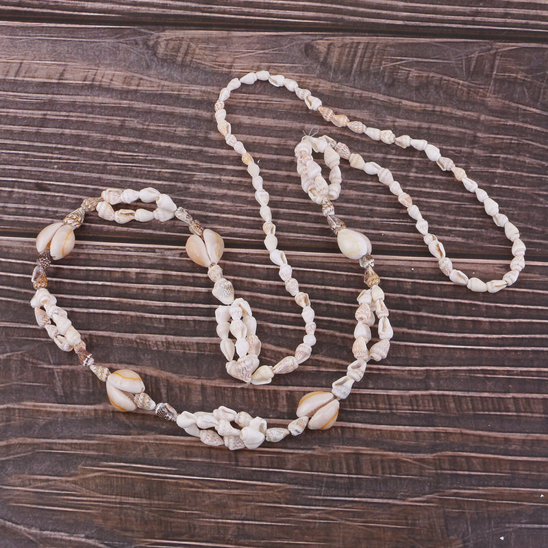 1 Strand 90cm Natural Ocean Sea Shell Conch Beads, Beach Decor, DIY Projects Materials, Jewelry Making Crafts, Scrapbooking Embellishments