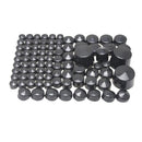 Plastic Bolt Lug Nut Caps Covers Set for Harley Twin Cam Softail 2000-2006